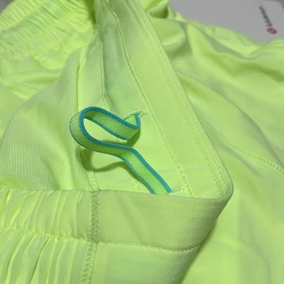 NWT Lululemon Neon Hotty Hot LR Shorts 2.5” *6 - Picture 4 of 5